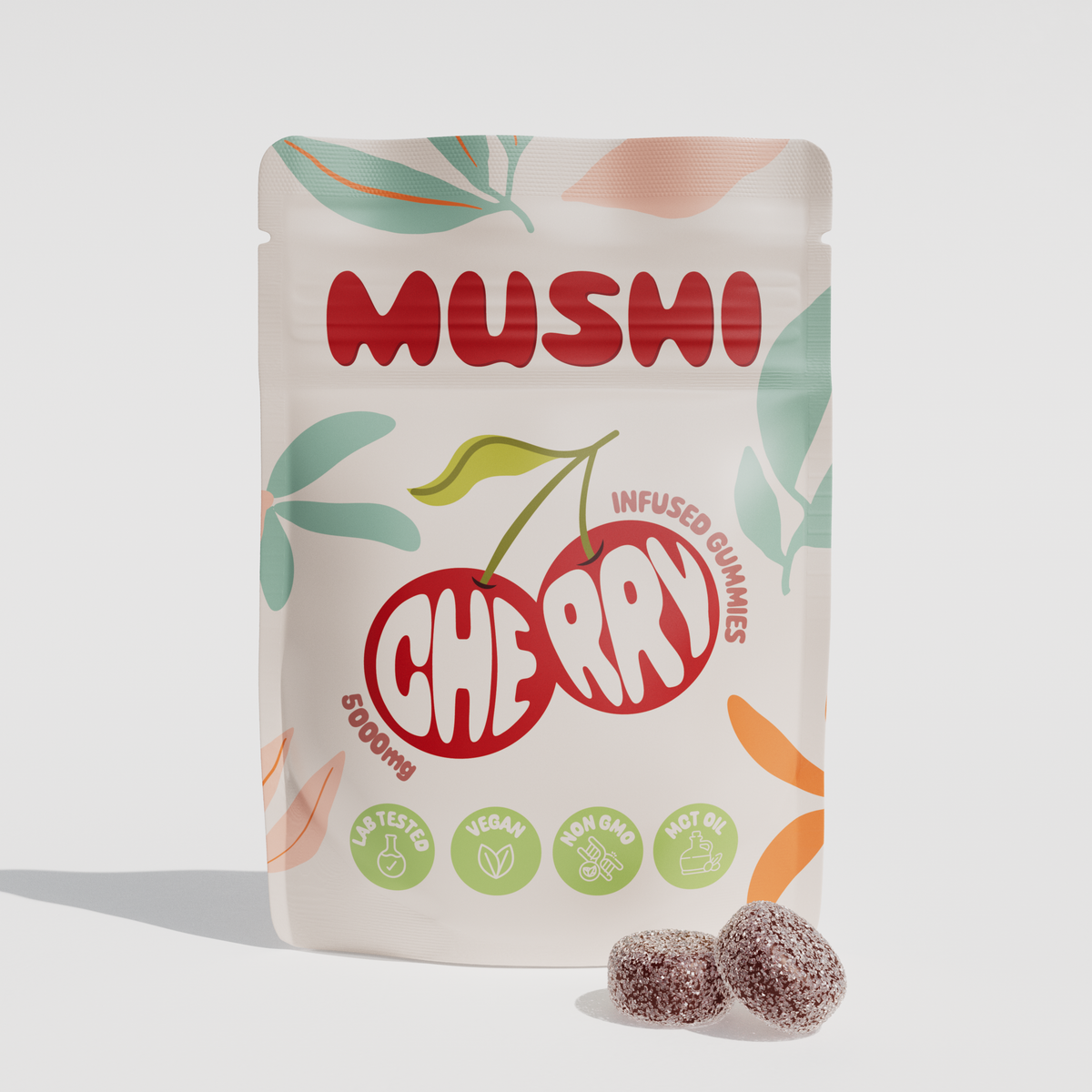 Cherry Mushi gummies